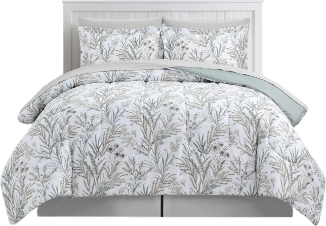 Sunham Naples Floral 8-Pc. Comforter Sets
