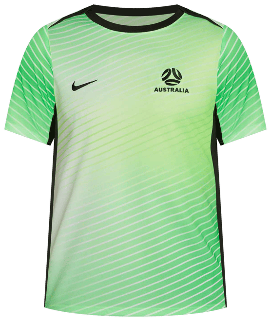Australia Academy Pro Men's Nike Dri-FIT Football Pre-Match Short-Sleeve Top