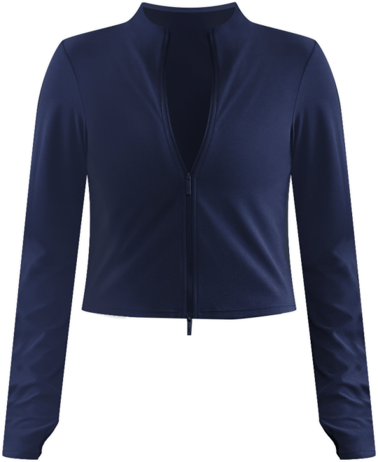Nike Zenvy Dri-FIT-Longsleeve mit durchgehendem Reißverschluss (Damen)