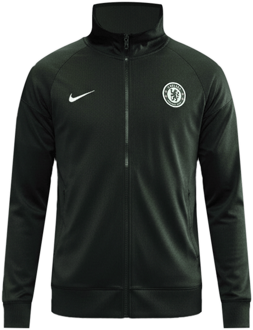 Chelsea FC Strike Men's Nike Dri-FIT Soccer Hooded Knit Track Jacket