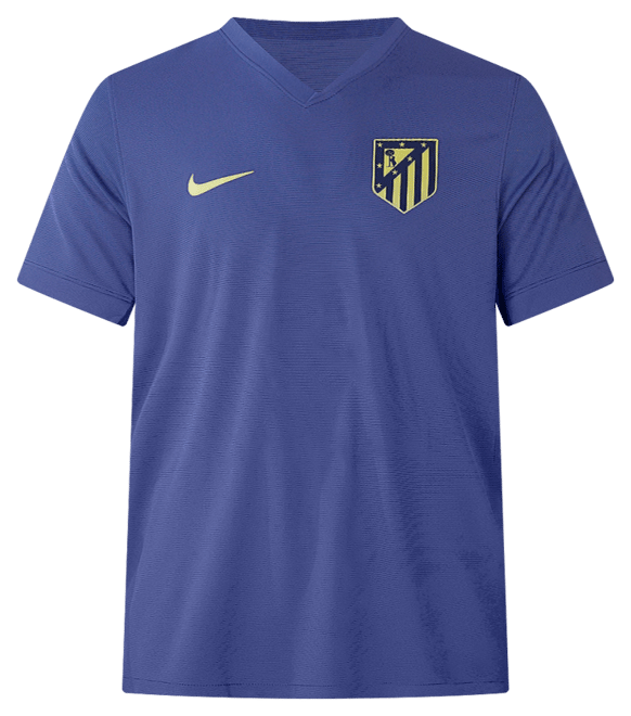 Club Atlético de Madrid visitante 2025/26 Stadium Jersey de fútbol Nike Dri-FIT Replica para mujer