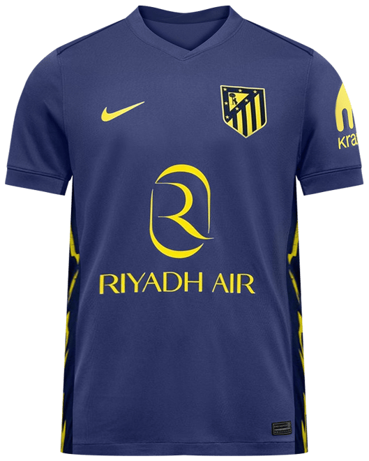 Atlético Madrid 2025/26 Stadium Away Men's Nike Dri-FIT Football Replica Shirt