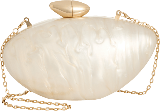 Acrylic Shell Clutch, Exclusively at Macy's