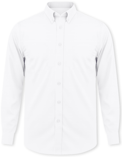 Men's Solid Hybrid Slim Fit Easy Care Long Sleeve Shirt