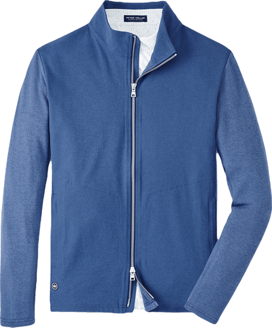 Peter Millar Solstice Performance Hybrid Full-Zip Cardigan