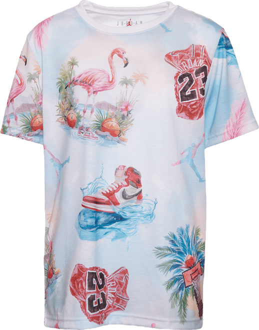 Jordan Brand Jordan Flamingo Shirt Nike Air Jordan Kids Shirt Size