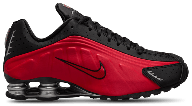 靴 NIKE SHOX R4 RED 25.5 UK6 Nike Shox R4 Women's Shoes Trainers in Team Red | eBay