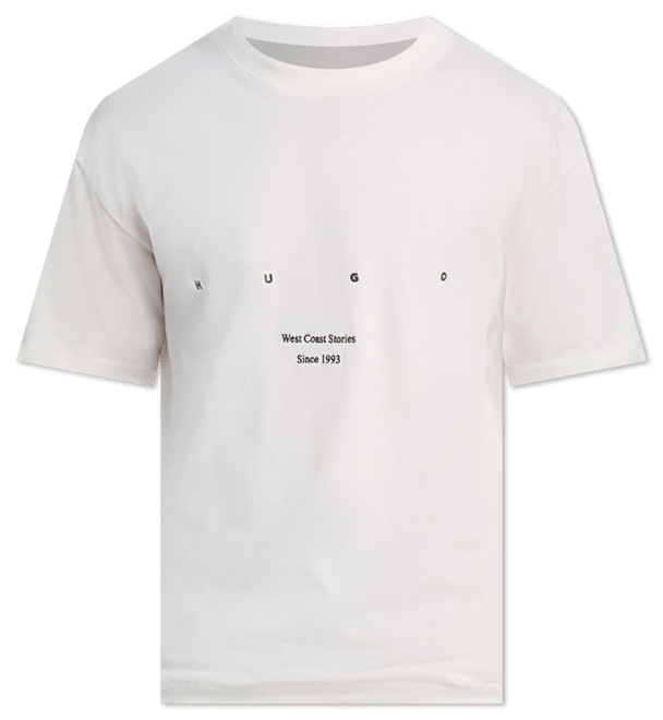Hugo Duwrite Tシャツ HUGO Duwrite T Shirt White | Mainline Menswear United States