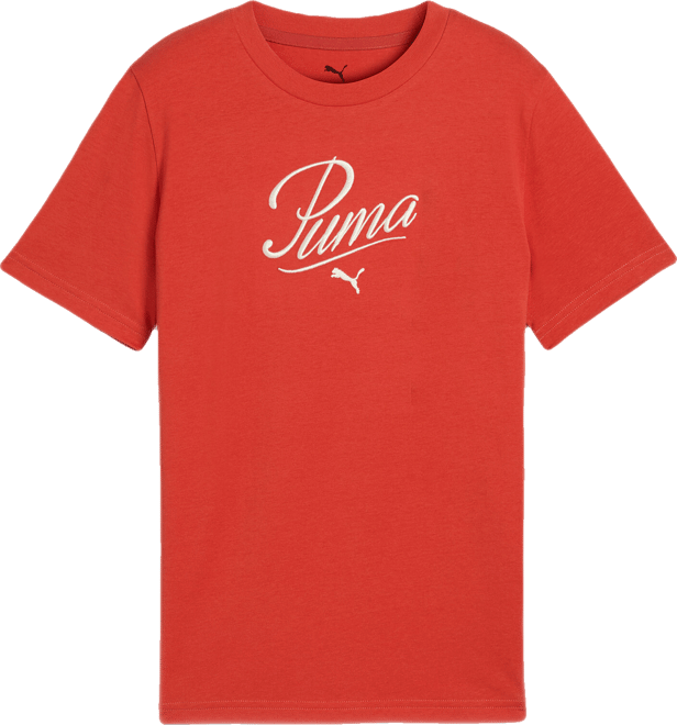 PUMA Essentials Script Big T-Shirt, Kids
