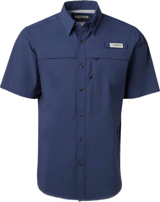 Magellan Outdoors Men's Contrast-Stitch Belt Academy