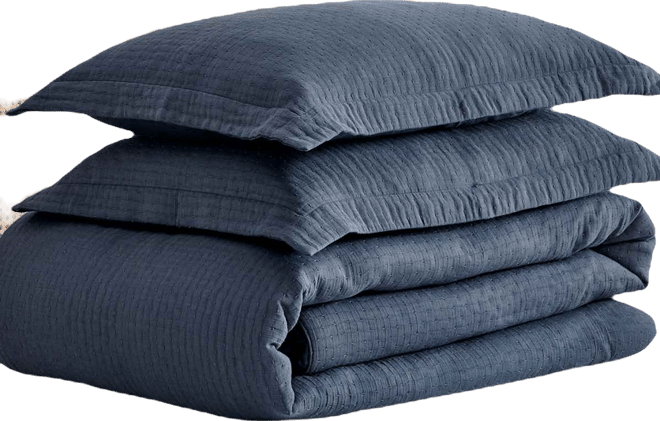 Reede Muslin Textured 2-Pc. Comforter Set, Twin/Twin Xl