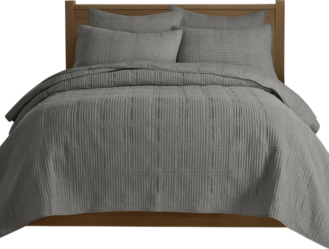 Cloud Waffle Textured 2-Pc. Quilt Set, Twin/Twin Xl