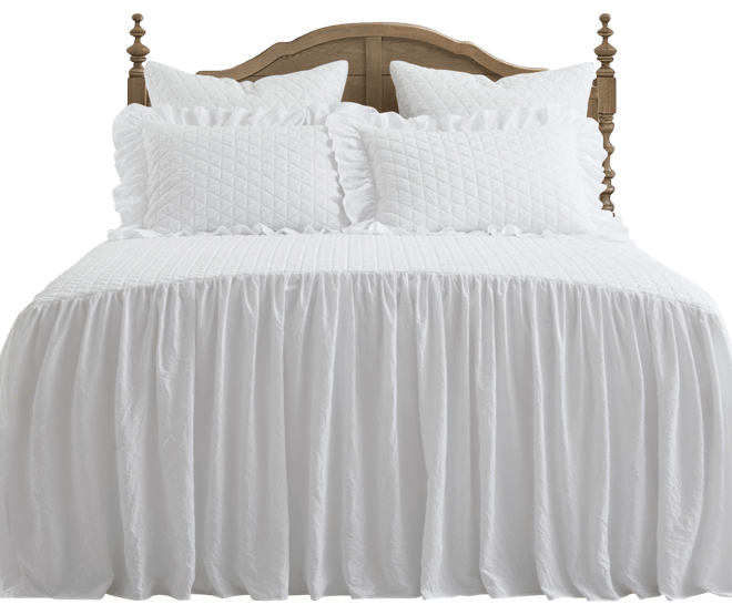 Rowan Enzyme Washed 3-Pc. Bedspread Set, Queen