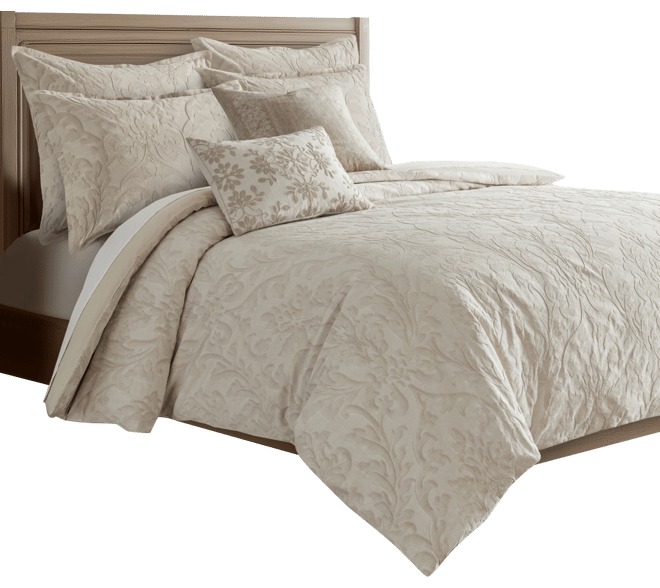 Alessio Textured 3-Pc. Comforter Set, King/California King
