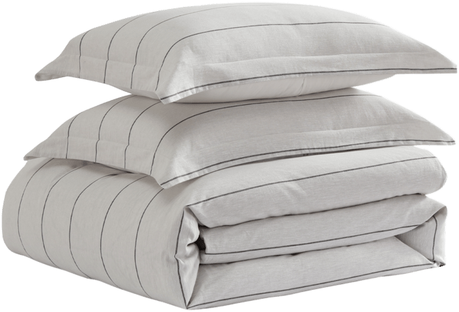 Leo Stripe Textured 3-Pc. Comforter Set, Full/Queen