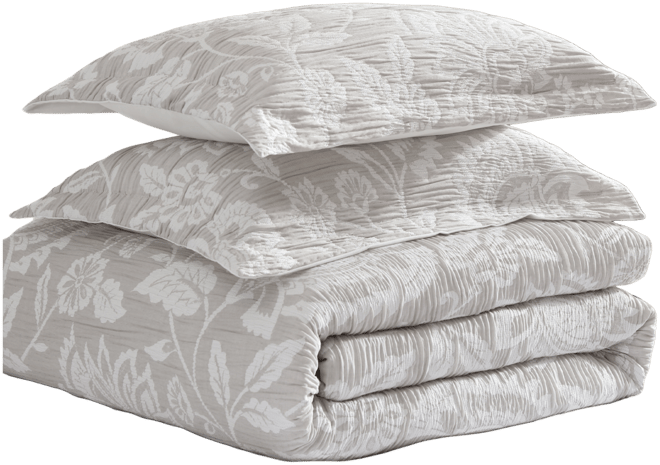Sarrah Textured 3-Pc. Comforter Set, Full/Queen