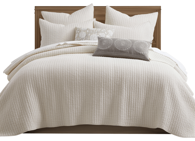 Loden Stone Washed 3-Pc. Quilt Set, King/California King