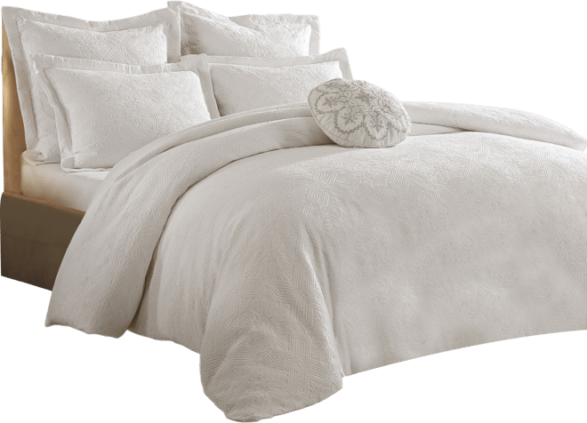 Matalasse Stitching 3-Pc. Comforter Set, Full/Queen