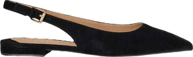 Ralph Lauren★Londyn Suede Slingback Flat Lauren Ralph Lauren Londyn Suede Slingback Pointed Toe