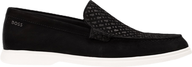 Boss by  Men's Sienne Embossed Monogram Loafer