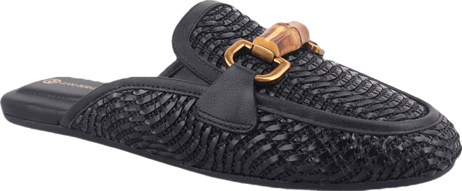 Women's Kayda Raffia Woven Slip On Mules, Created for Macy's