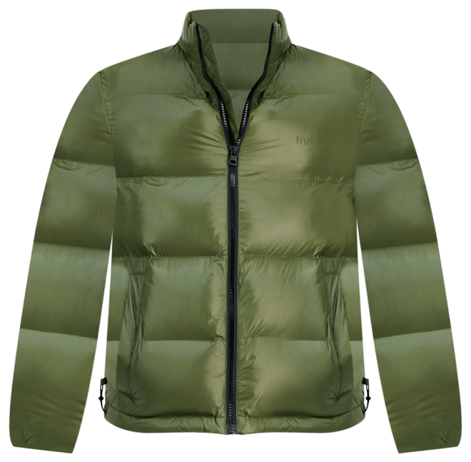 Hugo by  Men's Beazly2436 Slim-Fit Quilted Full-Zip Hooded Puffer Jacket