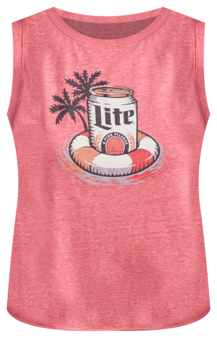 Women's Miller Lite Floaty Sleeveless T-Shirt