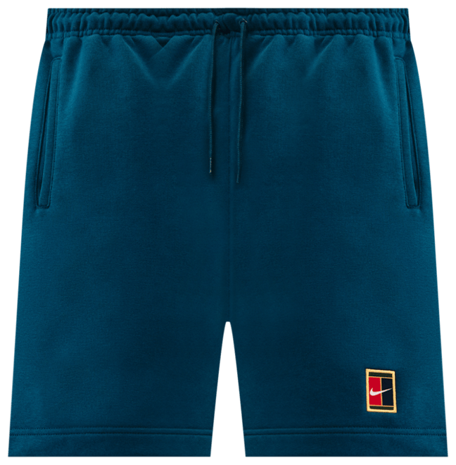 NikeCourt Heritage Tennisshorts Dri-FIT i fleece för män