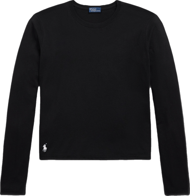 Women's Shrunken-Fit Jersey Long-Sleeve Tee