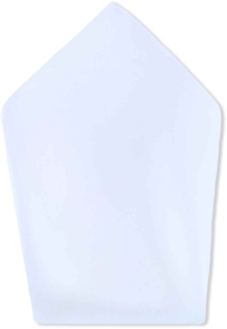 Men's Sutton Solid Color 13 Inch Silk Pocket Square