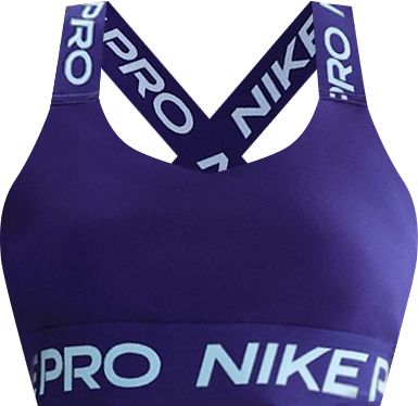 Nike Pro Sports-bh uden indlæg og med let støtte til kvinder