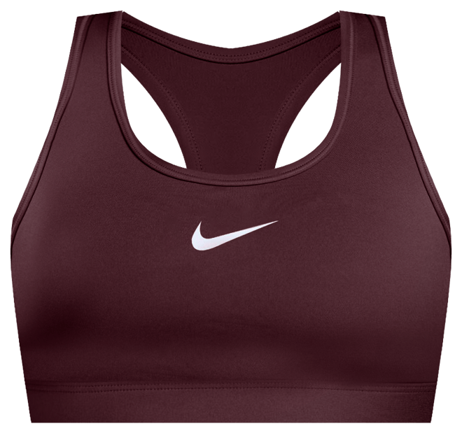 Nike Swoosh gepolsterter Sport-BH mit mittlerem Halt