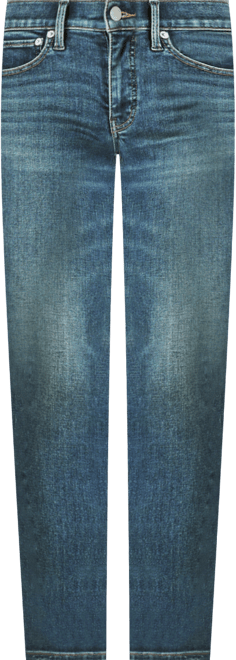 Women's Ava Mid-Rise Ripped Skinny Jeans