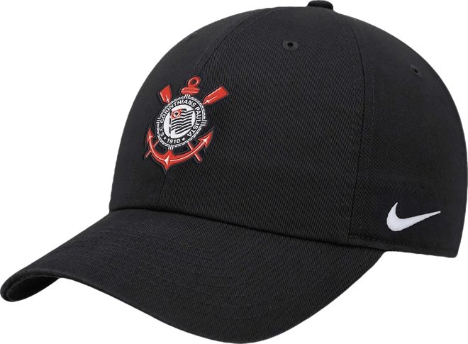 S.C. Corinthians Club Gorra de futbol Nike ajustable