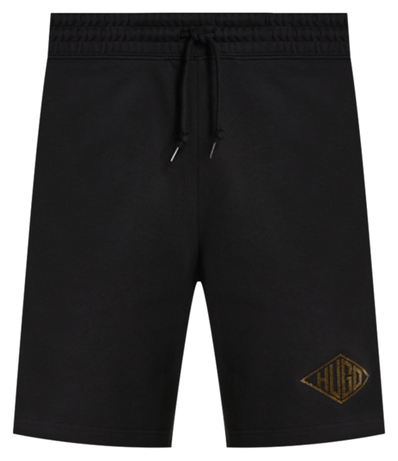 Hugo by  Men's Cotton Relaxed 9" Pull-On Shorts