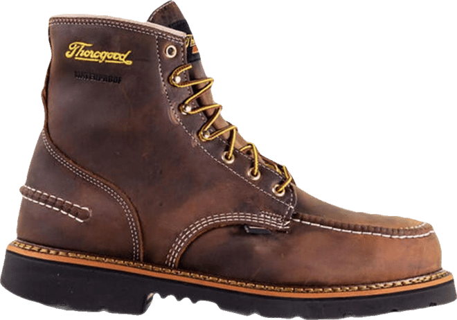 Men's 1957 Series Waterproof 6" Safety Moc Toe Work Boots for Men