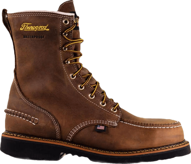 Men's 1957 Series Waterproof Safety Toe 8" Moc Toe Work Boots for Men