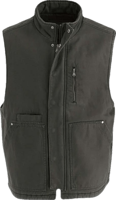 Men's Heritage Stone Washed Canvas Vest