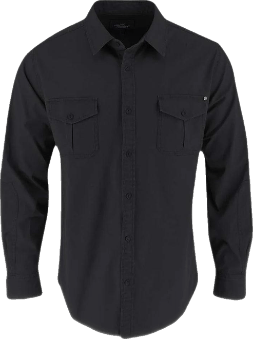 Men's Utility Stretch Shop Long Sleeve Button Down Shirt