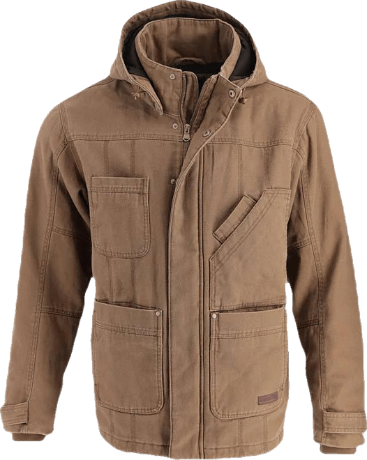 Men's Iron River Heavyweight Stone Washed Canvas Insulated Jacket