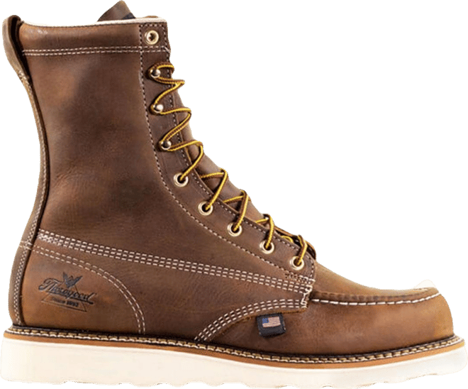 Men's1957 Series Waterproof Safety Toe 8" Moc Toe Work Boots for Men