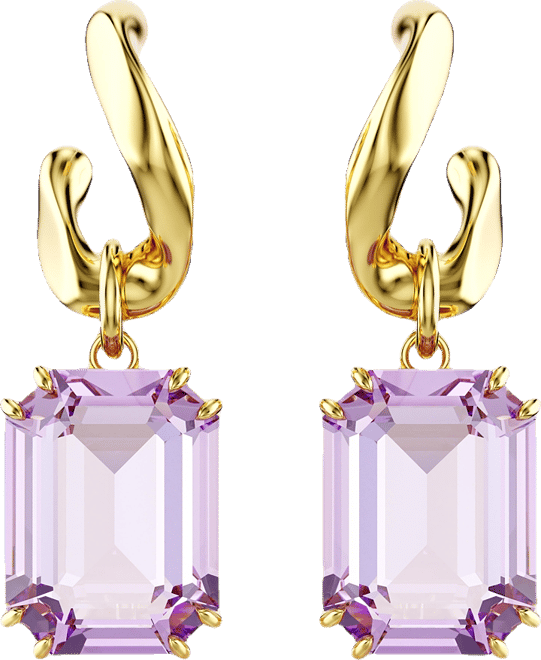 Gold-Tone Plated Millenia Drop Earrings