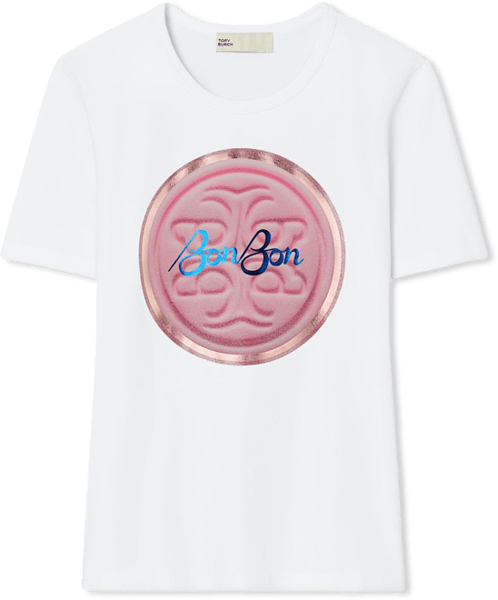Tory Burch★TB X BONBON CANDY LOGO T-SHIRT Tory Burch Capsule T-Shirt | Bloomingdale's