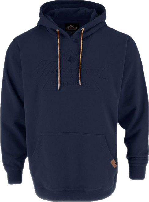 Men's Heavyweight Embossed Logo Pullover Hoodie