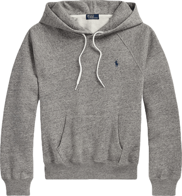 Women's Shrunken Fit Fleece Hoodie Sweatshirt