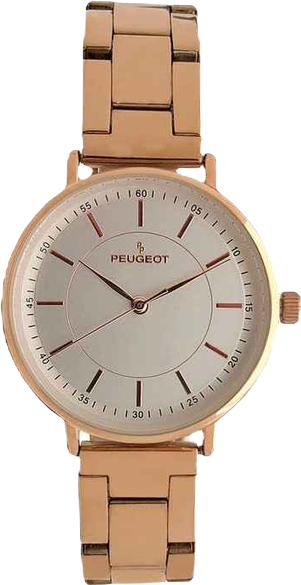 Women Rose Gold Watch 30mm Sleek Stainless Steel Bracelet