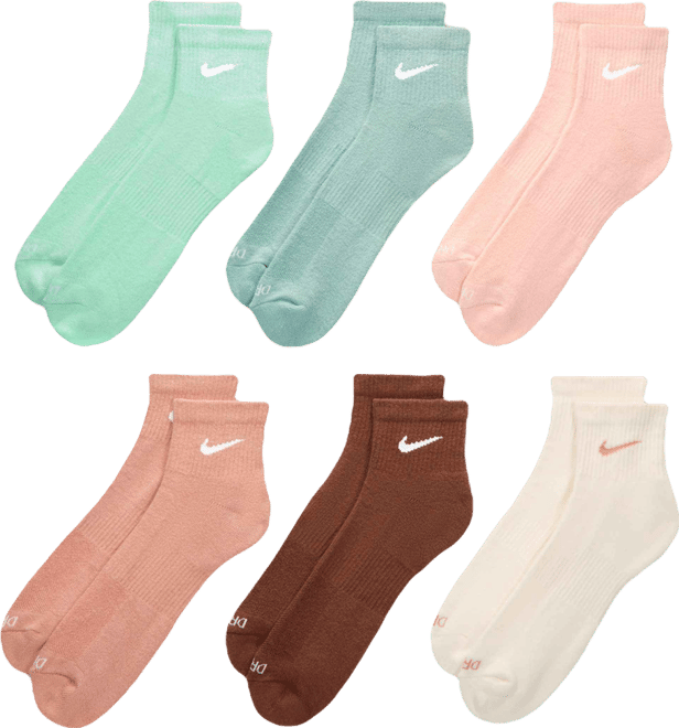 Nike Everyday Plus Cushioned Training Ankle Socks (6 Pairs)