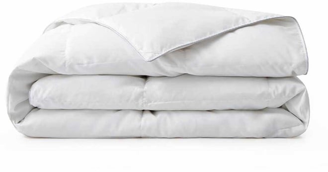 Noiseless Lightweight Goose Feather Down Comforter, King