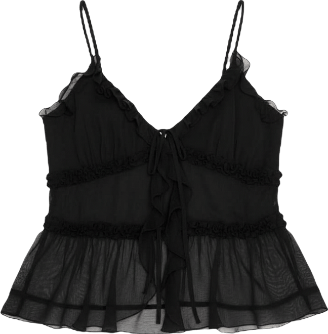 Women's Heart Of Glass Chiffon Cami