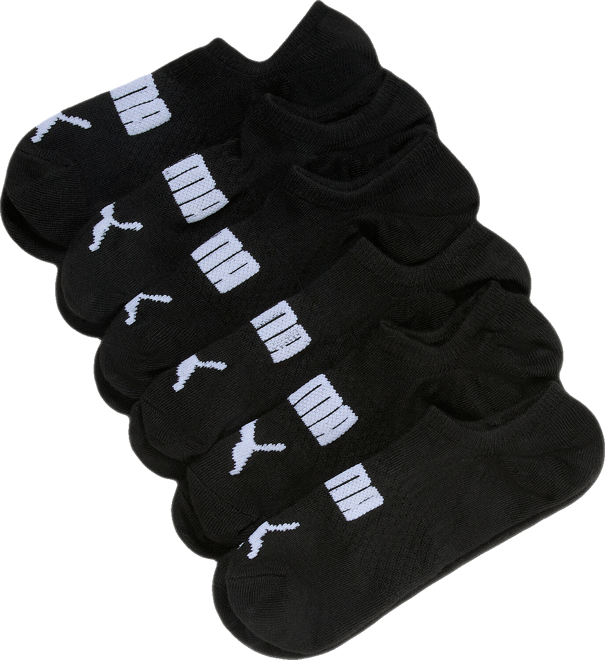 PUMA Women's No Show Socks (6 pairs)